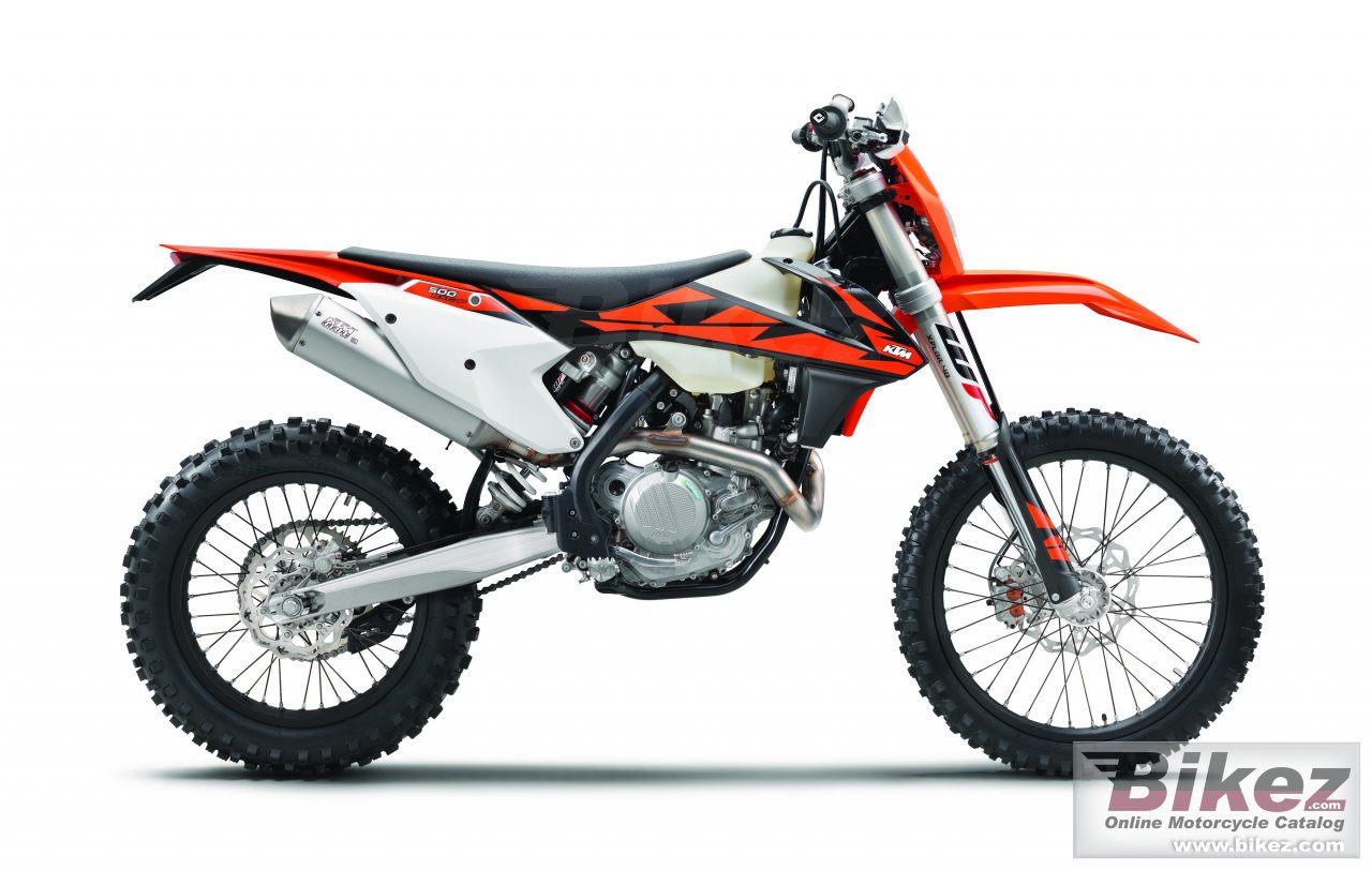 KTM 500 EXCF poster